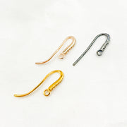 DC499. Diamond Sterling Silver Ear Wire